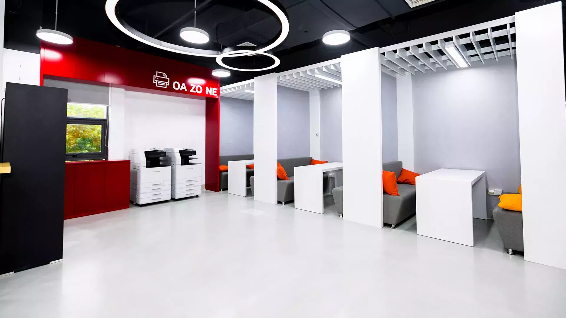 Study area on 3rd floor