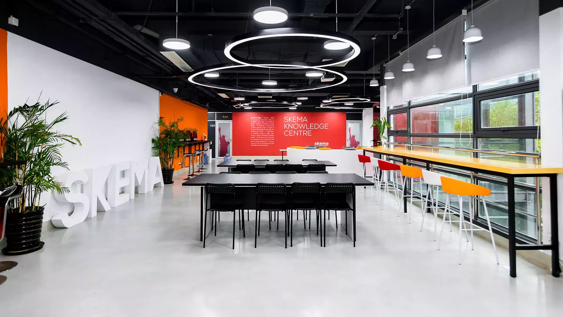 Knowledge Center on 3rd floor