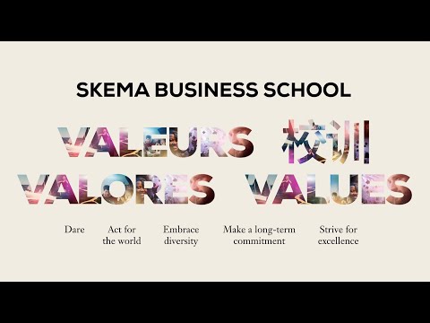 The values of SKEMA Business School